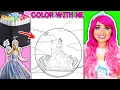 Wicked Glinda Coloring Page Wicked Movie Characters Ohuhu Art Markers COLOR ALONG WITH KIMMI