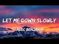 Lagu Alec Benjamin - Let Me Down Slowly (Lyrics)