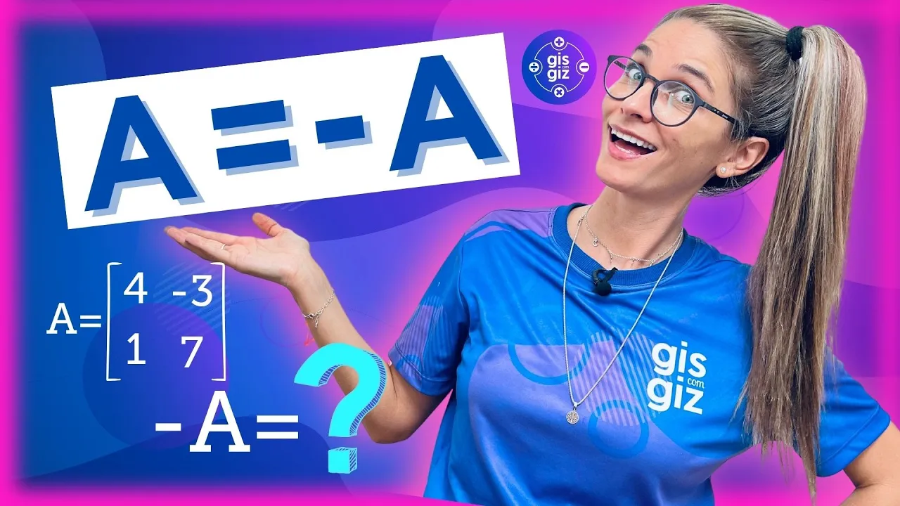 MATRIZ OPOSTA #04 | DEFINIÇÃO E EXERCÍCIOS DE MATRIZ OPOSTA | MATEMÁTICA MATRIZ