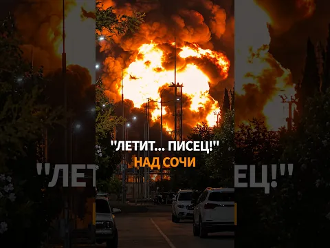 СОЧИ ВТОРОЙ ДЕНЬ ПОД АТАКОЙ: взрывы, чёрный дым и пожар у границы с Абхазией