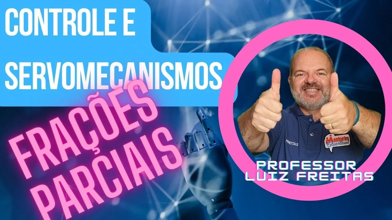 Frações Parciais: pólos complexos conjugados | Prof. Luiz Freitas