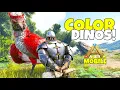 How to Color Dinos in Ark Mobile Ultimate - Color Dinos Easy Method