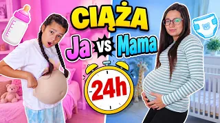 24h w CIĄŻY: JA vs MAMA!