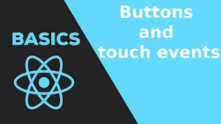 13 Buttons and touch events Button Styling react native tutorial 2020