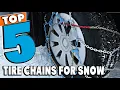 Best Tire Chains for Snow Reviews 2026 Best Budget Tire Chains for Snows Buying Guide