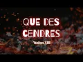 Yuston XIII - Que des cendres Paroles English Spanish translation