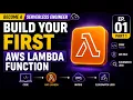 How to Build Your First AWS Lambda Function Serverless Engineer Series Ep 1