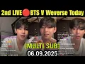 Download Lagu [MULTI SUB] BTS V 2nd Full Weverse LIVE TODAY 🔴 BTS V Weverse Live Today Taehyung Weverse LIVE Today