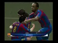 PES 2010 - PS2 Gameplay - Champions League #4 FC Barcelona vs D. Kiev - Justitos