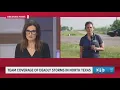 North Texas Tornadoes Damage forecast and latest reports Sunday Evening Update