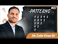 27 Pattern In Python By Zafar Khan Sir