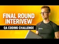 Test Automation Interview Coding Challenge - QA Engineer SDET