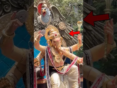 🕉️விநாயகர் காகவே மிகவும் பிரம்மாண்டமாக வைக்கப்பட்ட விநாயகர் சிலைகள்😳📈Lord Ganesha❤️#shiva #shorts
