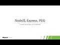 NodeJS Express Pug View Engine