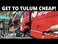 How to ride ADO bus CANCUN airport to TULUM