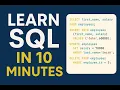 4 Learn SQL in 10 Minutes - Master SELECT INSERT UPDATE DELETE Fast
