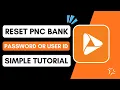 How To Reset PNC Password Or User ID