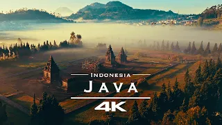 JAVA, Indonesia in 4K HDR 🇮🇩 | Stunning Drone Footage of Volcanoes, Temples & Tropical Landscapes
