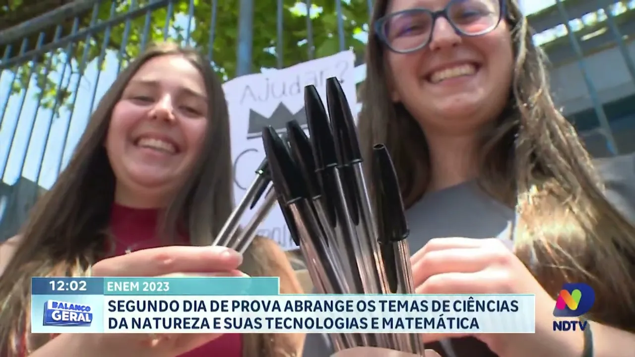 Enem 2023: segundo dia de prova abrange temas de ciências da natureza e matemática