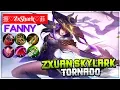 Download Lagu Zxuan Skylark Tornado [ Zxuan Fanny ] 振♡ZxShark♡菲 Fanny Mobile Legends Gameplay And Build