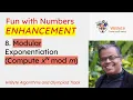 Modular exponentiation -