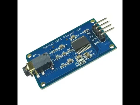 Download MP3 $4 Catalex Serial Mp3 Player Module \u0026 Amplified Speaker DIY