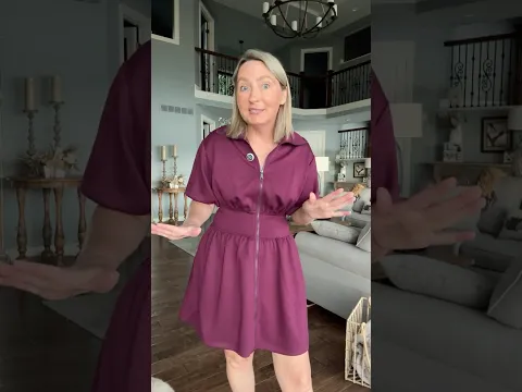 Walmart ScubaKnit Dress is Back #styleafter50 #casualoutfit
