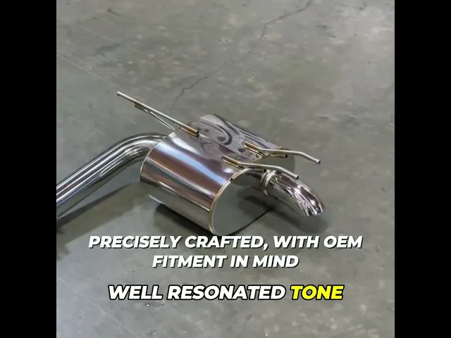 Sport Exhaust for 2023+ Honda Accord I4 (1.5T) Sedan