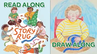 How To Draw A Book Character for Beginners | “Story Rug” Book Read Aloud