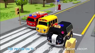Wheels on the Bus Sing Along | Giggle Rhymes