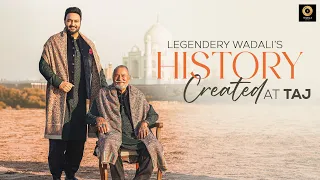 Ustad Puran Chand Wadali & Lakhwinder Wadali Live at Taj Mahal, Agra | Sufi Music | Wadali Music