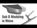 Rhino Sub D Tutorial