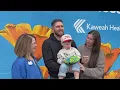 Atlanta Braves pitcher Dylan Lee visits his delivery nurse at Visalia s Kaweah Health