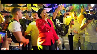 استقبال خرافي دخول اسطوري من النسخه الاصلية حنان احمد مع اوشا شوف عملت ايه في الفرح 