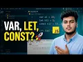 JavaScript Variables Tutorial var vs let vs const Differences