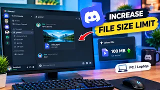 How to increase Discord's file size limit myself?
