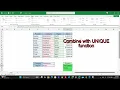 Master Excel Extract Unique Values with FILTER UNIQUE Dynamic Arrays Tutorial
