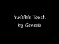 Invisible Touch by Genesis (Lyrics)