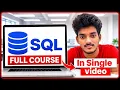 SQL Full Course for Beginners 2026 Learn SQL from Scratch