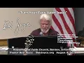 Turn Your Eyes Upon Jesus song chorus Pastor Bob Joyce August 9 2026 Household of Faith Church