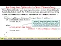Java Sequential SearchStreamGang Example Applying Spliterator Part 2
