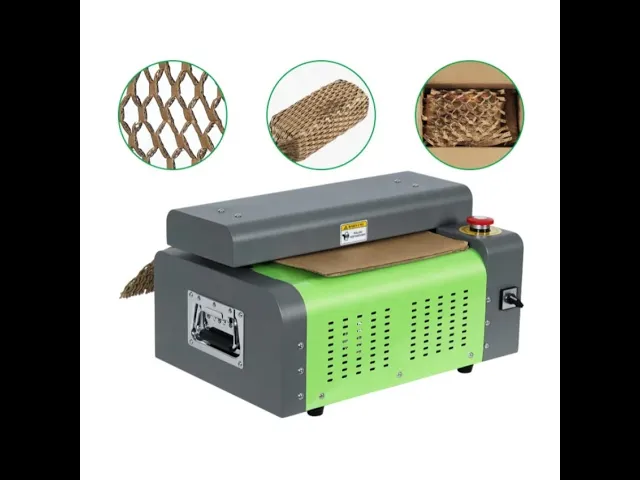 მუყაოსგან შესაფუთი მასალის დასამზადებელი მანქანა