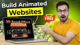 I Built an Award-Winning 3D Scrollable animated Website in 5 Minutes using Antigravity - 100 FREE
