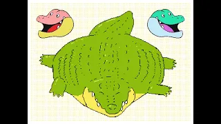Thicc crocodile 🐊🌈