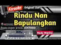 Download Lagu Rindu Nan Bapulangkan || Karaoke Minang Populer Nada Wanita HD
