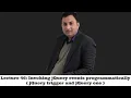 Lecture 46-Invoking jQuery events programmatically jQuery trigger and jQuery one