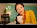 VR ASMR Nursing a Friend Who Came Over To My House Roleplay ENG SUB