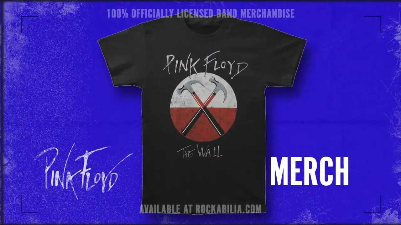 men's t-shirt Pink Floyd - Carnegie Hall Poster - ROCK OFF