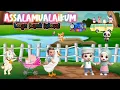 ASSALAMUALAIKUM - Lagu Anak Islami Paling Populer || Animasi Anak Islami \u0026 Hewan Lucu - Menarik