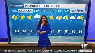 Weather forecast for June 19th